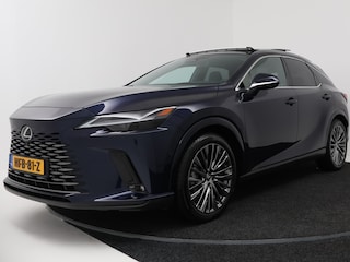 Lexus RX 450h+ Plug-in Hybrid President Line | Mark Levinson Audio | Panoramadak | 360 Camera | Stoelverwarming/-Verkoeling (Voor+Achter) | Head-up Display |