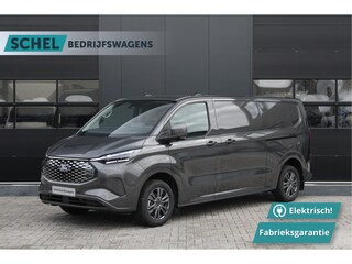 Ford Transit Custom 340 L2H1 Limited 71 kWh 218pk - 2x Schuifdeur - LED - 360 Camera - B&O - ACC - Navi - Stoel/Stuurverwarming - Rijklaar