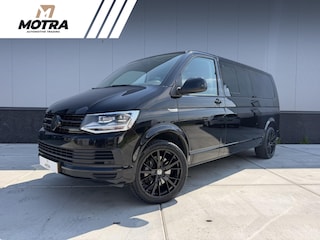 Volkswagen Transporter Caravelle 2.0 TDI L2H1 DC 4Motion Highline | LED | Trekhaak | DAB | Dubbele Cabine | Apple Carplay - Android Auto | Black Edition