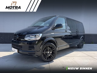 Volkswagen Transporter Caravelle 2.0 TDI L2H1 DC 4Motion Highline | LED | Trekhaak | DAB | Dubbele Cabine | Apple Carplay - Android Auto | Black Edition