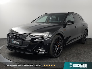Audi e-Tron 55 quattro S edition 95 kWh | BLACK EDITION | AFNEEMBARE TREKHAAK | SOH 96,8 % | PANORAMADAK