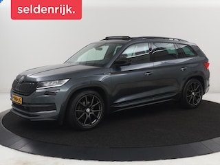 Skoda Kodiaq 1.5 TSI Sportline Business 7p. | Panoramadak | 360 Camera | Carplay | Trekhaak | Navigatie | Climate control | DAB+ | Adaptive cruise | Stoel & stuurwielverwarming | Side assist