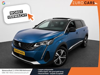 Peugeot 5008 1.2 PureTech GT 7 persoons Panoramdak Trekhaak Navigatie Apple Carplay Android Auto Camera Parkeersensoren Adaptive Cruise Control Memory stoelen Stoelverwarming Elektrische achterklep Full Led Climate Control