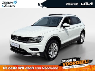 Volkswagen Tiguan 2.0 TSI 4Motion Highline | PAN. DAK | ELEKTR. TREKHAAK | STOELVERWARMING | NL-AUTO | DEALERONDERHOUDEN | ETC..