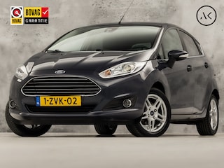 Ford Fiesta 1.0 EcoBoost Titanium Sport 101Pk (NAVIGATIE, 1e EIGENAAR, CLIMATE, STOELVERWARMING, SPORTSTOELEN, GETINT GLAS, CRUISE, PARKEERSENSOREN, TREKHAAK, LM VELGEN, NIEUWSTAAT)