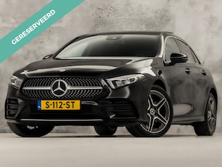 Mercedes-Benz A-klasse 250 e AMG Sport 218Pk Automaat (PANORAMADAK, GROOT NAVI, SFEERVERLICHTING, CAMERA, GETINT GLAS, SPORTSTOELEN, LEDER/ALCANTARA, STOELVERWARMING, NIEUWSTAAT)