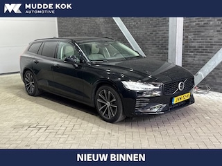 Volvo V60 T6 Plug-in hybrid Plus Dark | ACC | Panoramadak | Trekhaak | BLIS | Keyless | Stoel+Stuurverwarming | 18 inch