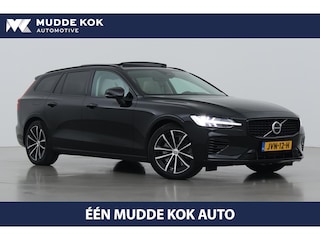 Volvo V60 T6 Plug-in hybrid Plus Dark | ACC | Panoramadak | Trekhaak | BLIS | Keyless | Stoel+Stuurverwarming | 18 inch