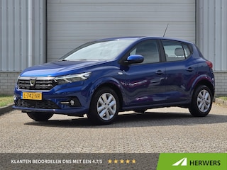 Dacia Sandero 1.0 Comfort / Dealer Onderhouden / 1e Eigenaar / Apple Carplay & Android Auto / Navigatie / Cruise Control / Airco /