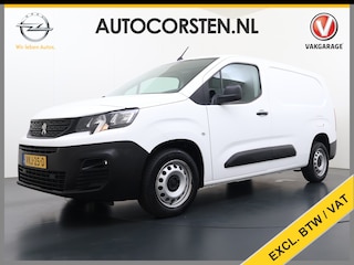 Peugeot Partner 1.5HDI 102PK Lang 3D-Navi Airco Apple Carplay Android Auto Cruise Control Pdc Premium Bluetooth DAB Tussenwand Schuifdeur Achterdeuren Euro 6 1e Eigenaar Dealeronderhouden Origineel Nederlandse Auto