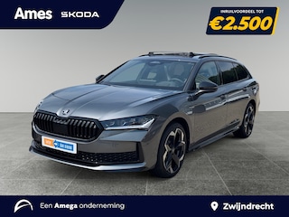 Skoda Superb Combi 1.5 204pk TSI PHEV Sportline Business Trekhaak wegklapbaar | Head-up display | Panoramadak elektrisch bedienbaar