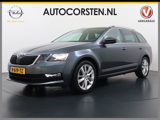 Skoda Octavia Combi 1.5TSI 150PK Automaat Stoelverwarming Apple Carplay Android Auto Navi Ecc Pdc Business Edition Isofix Cruise Control Led Lmv Bluetooth 1e Eigenaar Dealeronderhouden Origineel Nederlandse Auto