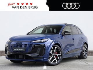 Audi Q6 e-tron edition quattro 100 kWh | Massage | HUD | B&O | Luchtvering | Matrix/O-led | Leder | Keyless | 360° camera | Stuurverwarming | Stoelverw. v+a | Bijrijderscherm | Elektr. stoelen + memory |