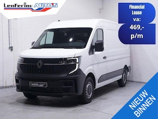 Renault Master 2.0 dCi 130 pk L2H2 Incl. BPM ex BTW, Apple Carplay, Trekhaak 2.500 kg, Dodehoek Assist, Laadruimte Pakket, 3-Zits