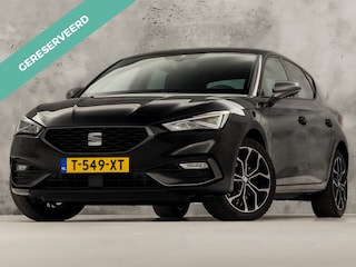 Seat Leon 1.4 TSI eHybrid PHEV FR 204Pk Automaat (APPLE CARPLAY, GROOT NAVI, STUUR/STOELVERWARMING, CAMERA, SPORTSTOELEN, ZWART HEMEL, GETINT GLAS, ADAPTIVE CRUISE, NIEUWE APK, NIEUWSTAAT)