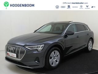 Audi e-Tron 50 quattro Advanced edition Plus 71 kWh | SoH 100% | Panoramadak | Head-up display | Luchtvering | 360 camera | Adaptieve cruise control | Keyless | Navigatie Plus |