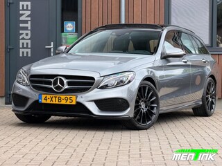 Mercedes-Benz C-klasse 180 AMG Automaat Pano Led Head-up Leder