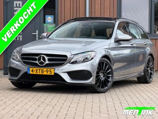 Mercedes-Benz C-klasse 180 AMG Automaat Pano Led Head-up Leder