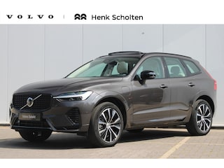 Volvo XC60 T6 Plug-in hybrid AWD R-Design Long Range | Panoramisch Schuif-/Kanteldak | Semi Elektr. Trekhaak | Power Seats incl. Memory | Verwarmbare voorstoelen en stuurwiel | Adaptive Cruise & Pilot Assist | Apple carplay/Android Auto | Keyless | Park Assist & Camera Achter |