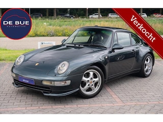 Porsche 911 993 3.6 Coupé | Airco | Schuifdak | Cup wielen | Aerokit | Full Service | Aventurine Green Metallic