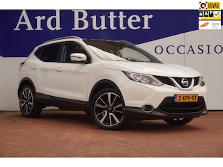 Nissan Qashqai 1.2 Premier Edition+Led+Volleder+Pano-dak+Navi+360-camera+19"lmv = OKT-2014 + NIEUWE APK !!