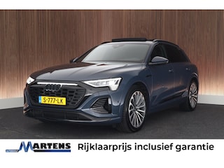 Audi Q8 e-tron 50 340pk quattro S Edition 95 kWh Panoramadak Matrix LED Camera Memory Keyless Stoelverwarming Luchtvering Navigatie S-Line