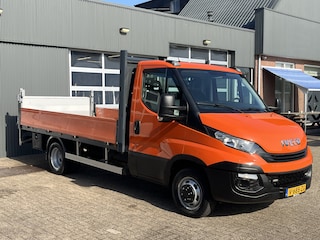 Iveco Daily 35C14 2.3 375 Laadklep 500kg Trekhaak 3500kg trekgewicht Airco 2-Persoons Open laadbak Pick-up P-up Bakwagen Telefoonverbinding 1e eigenaar Euro 6 Bpm vrij !!!