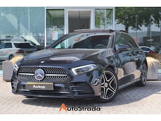 Mercedes-Benz A-klasse 180 AMG-LINE I Night Pakket I Pano I Sfeerverlichting I Camera I Navi I Cruise