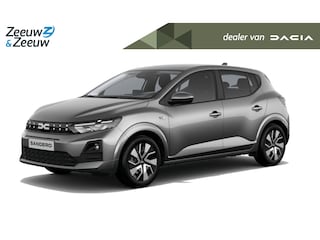 Dacia Sandero TCe 100 Expression | NU met € 1.650,- Zeeuw & Zeeuw voorraadkorting | met GRATIS 5 jaar fabrieksgarantie | Pack Winter | 1,9% Actiefinanciering i.c.m. Dacia 50/50 Deal |