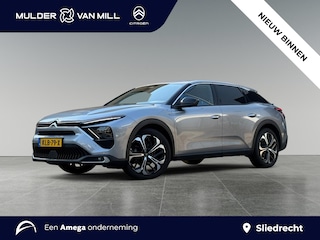 Citroën C5 X Plus 1.2 Turbo 130pk EAT8 | HEAD-UP DISPLAY | LEDER | ADAPTIVE CRUISE | KEYLESS ENTRY | STUUR+VOORRUITVERWARMING | NAVI | CAMERA