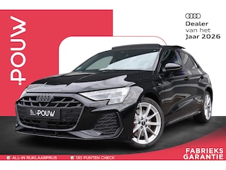 Audi A3 Sportback 45 TFSIe 272pk S edition Competition | Panoramadak | SONOS | Stoelverwarming | Adaptive Cruise Stop&Go | Head-up Display | Climate Control