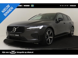 Volvo V60 T8 PLUG-IN HYBRID AWD ULTRA DARK *FULL OPTIONS!* -PANO.DAK|BOWERS&WILKINS|GEVENT.LEDER+MASSAGE|360°CAM|HEAD-UP DISP.|TREKHAAK|19"|Soh:100%