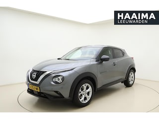 Nissan Juke 1.0 DIG-T Tekna | Adaptieve cruise control | Parkeersensoren | Achteruitrijcamera | Navigatie | Airco | Stuurversnellingen | Stuurbediening | Apple carplay/Android auto | Dodehoekdetectie | Dodehoekdetectie