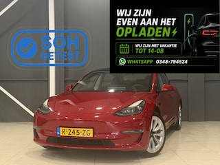 Tesla Model 3 Long Range AWD 75 kWh | Rood metallic | Lichtmetalen velgen | SOH |