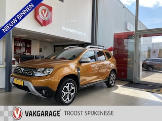 Dacia Duster 1.0 TCe Prestige,2E Eigenaar,Dealeronderhouden,Navigatie,Achteruitrijcamera,Bluetooth,Spraakbediening,DAB,Airco,Cruisecontrol,Trekhaak,V&A Sensoren,Dakrail,17 Inch Lmv