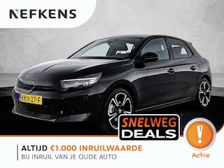 Opel Corsa 1.2 145pk Hybrid Ultimate Automaat | Navigatie | Climate Control | Cruise Control | Camera | LED | 17"LMV | Dodehoekdetectie | Stoelverwarming |
