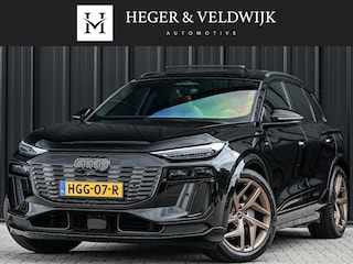 Audi Q6 e-tron Launch edition 83 kWh | Panoramadak | 360 Camera | B&O | HUD | Luchtvering | Ambiance Interieur | Stuur- Stoelverwarming | Memory Seats |