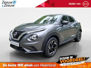 Nissan Juke 1.0 DIG-T N-Connecta | Licht metalen velgen| Metallic lak| Parkeersensoren voor en achter| Navi icm Apple/Android auto | 1ste eigenaar | Lage kilometerstand