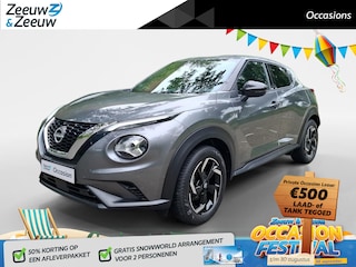 Nissan Juke 1.0 DIG-T N-Connecta | Licht metalen velgen| Metallic lak| Parkeersensoren voor en achter| Navi icm Apple/Android auto | 1ste eigenaar | Lage kilometerstand