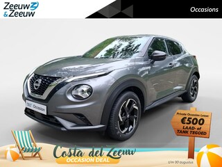 Nissan Juke 1.0 DIG-T N-Connecta | Licht metalen velgen| Metallic lak| Parkeersensoren voor en achter| Navi icm Apple/Android auto | 1ste eigenaar | Lage kilometerstand
