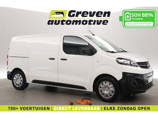 Opel Vivaro 75 kWh L2H1 | Snelladen | SOH 88% | Airco | Cruise | 3 Zits | Carplay | Parkeersens.