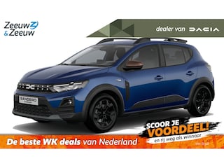 Dacia Sandero Stepway TCe 110 limited edition NU met € 1.900,- Zeeuw & Zeeuw voorraadkorting en GRATIS 5 jaar fabrieksgarantie tot 100.000km | 1,9% Actiefinanciering i.c.m. Dacia 50/50 Deal |