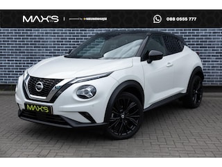 Nissan Juke 1.0 DIG-T 114 DCT-7 Enigma | Two-Tone | Achteruitrijcamera | Parkeersensoren | Keyless Entry | Stoelverwarming | LED Koplampen | Cruise Control | Lichtmetalen Velgen 19 inch | Navigatie | Apple Carplay | Android Auto
