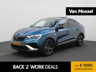 Renault Arkana 1.6 E-Tech hybrid 145 E-Tech engineered AUTOMAAT | PANORAMADAK | LEDER | ELEKTRISCHE STOEL | NAVIGATIE | CAMERA | ADAPTIEVE CRUISE | LMV | DAB | STOELVERWARMING |