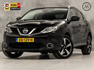Nissan Qashqai 1.2 N-Vision Sport Automaat (PANORAMADAK, NAVIGATIE, 360 CAMERA, GETINT GLAS, SPORTSTOELEN, KEYLESS, TREKHAAK, NIEUWSTAAT)