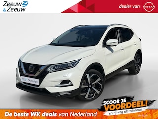 Nissan Qashqai 1.3 DIG-T Tekna *Automaat*Panorama*Navi+360Camera*Stoel Verw.*Adaptive Cruise*Mooie Auto!