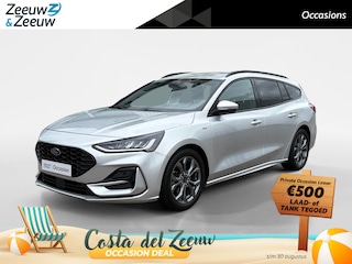 Ford Focus Wagon 1.0 EcoBoost Hybrid ST Line | Navigatie | Stoel/Stuur/Voorruitverwarming | Apple Carplay / Android Auto | Cruise Control | Lichtmetalen Velgen |