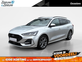 Ford Focus Wagon 1.0 EcoBoost Hybrid ST Line | Navigatie | Stoel/Stuur/Voorruitverwarming | Apple Carplay / Android Auto | Cruise Control | Lichtmetalen Velgen |