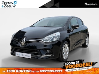 Renault Clio 90PK TCe Limited | Airco | Navi | Parkeersensoren | Cruise Control | Bluetooth | Lichtmetalen Velgen | Keyless Entry | Elektrische Ramen & Spiegels | Armsteun |