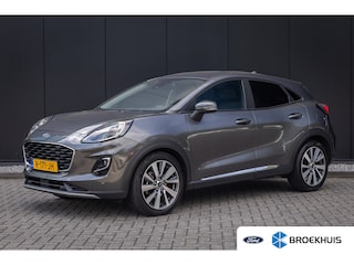 Ford Puma 1.0 EcoBoost Hybrid Titanium X | Half leder | LED verlichting | Privacy-glass | Apple carplay / Android auto | Parkeercamera